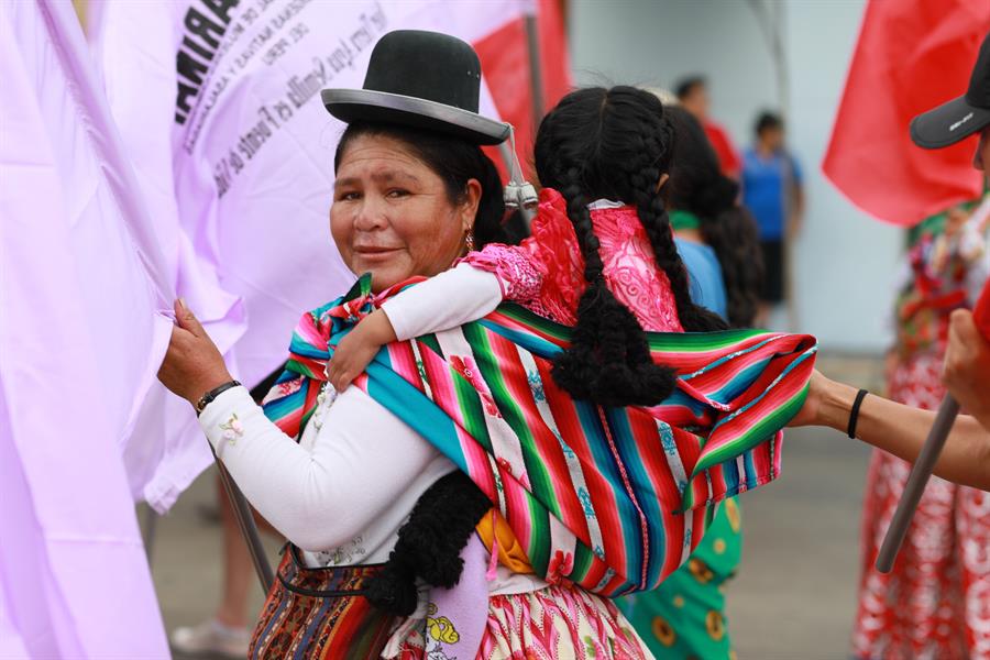 Marcha feminista en Lima