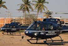 helicoptero Michoacán