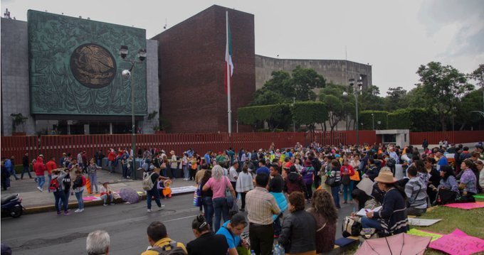 Cámara de Diputados bloqueo CNTE