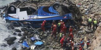 Accidente Peru Autobus
