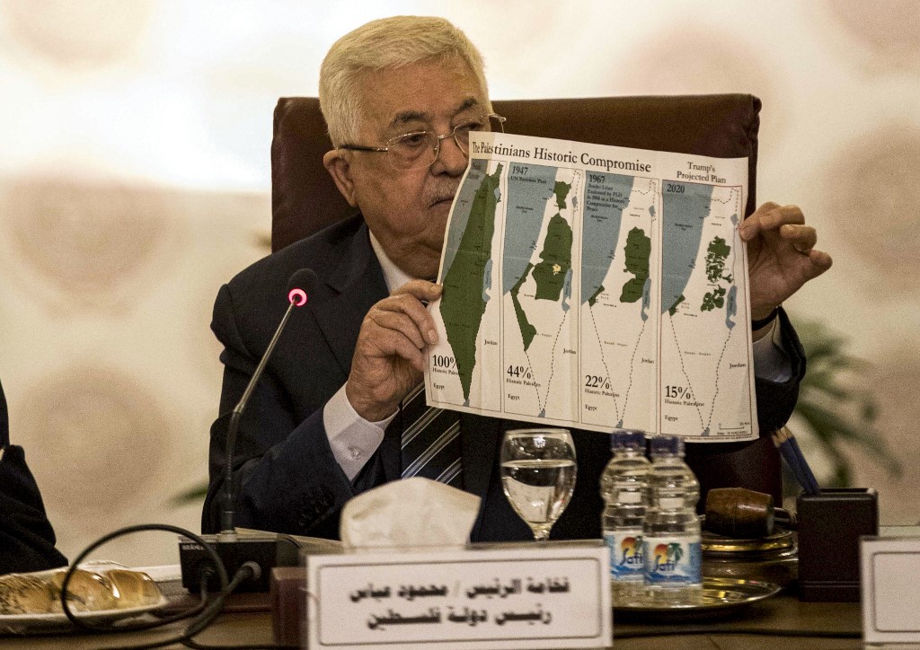 presidente palestino ruptura