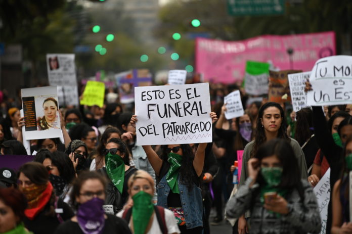 Protestas en México por feminicidios