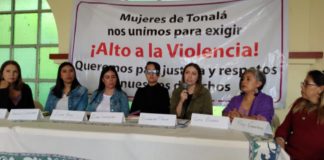 Mujeres Tonaltecas exigen programas de atención a la violencia contra la mujer