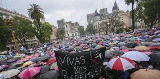 Argentina por el brutal feminicidio