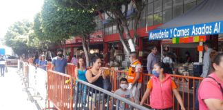 Refuerzan medidas sanitarias en el Mercado de Abastos de Guadalajara
