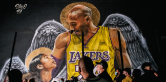 Los Lakers homenajean a Kobe en sus festejos del título NBA