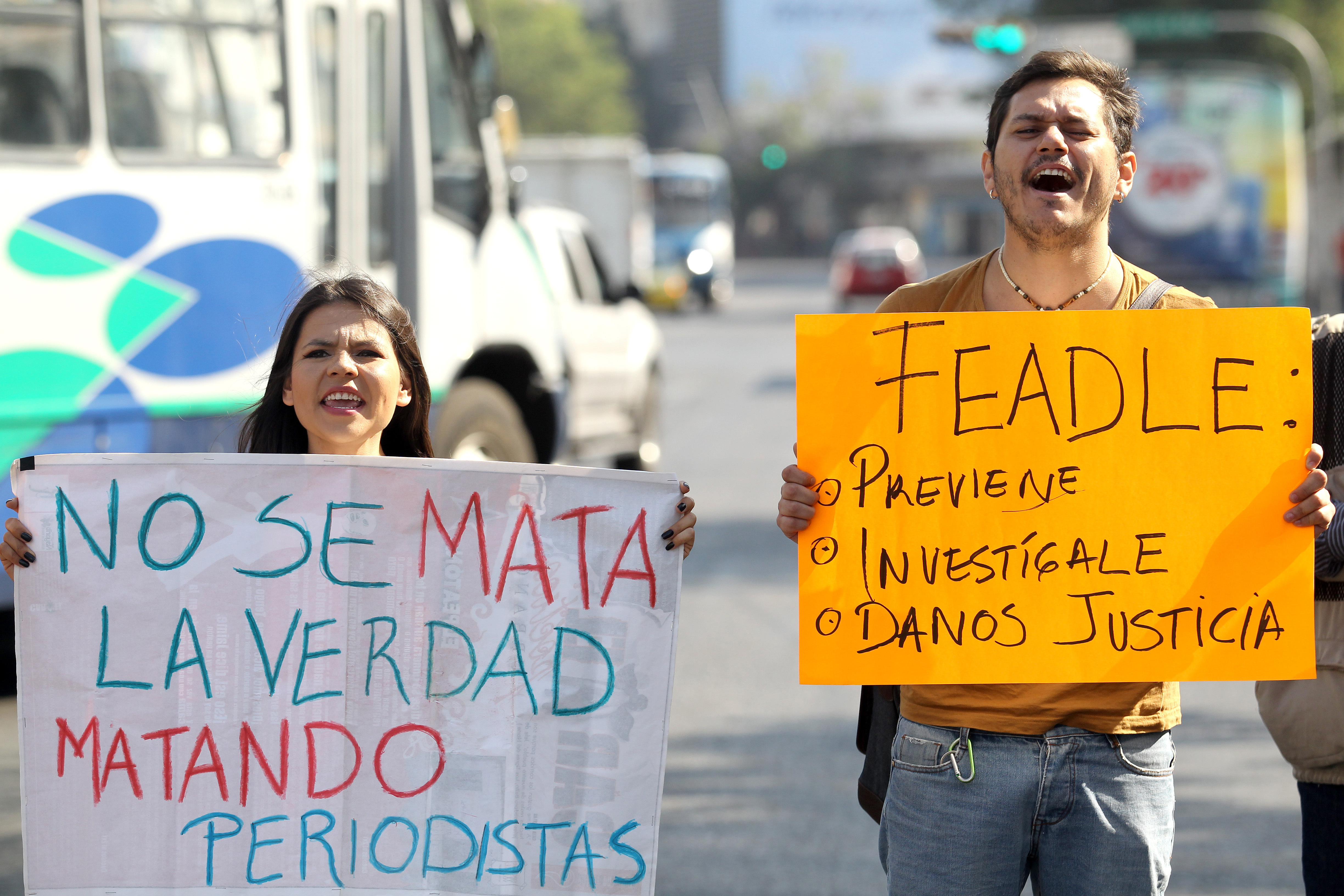 Sigue sin freno la violencia contra los periodistas en México