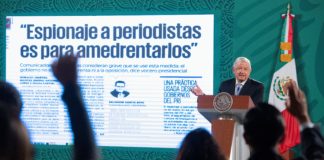 López Obrador niega espiar a periodistas