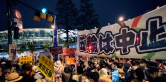 manifestaciones Tokio