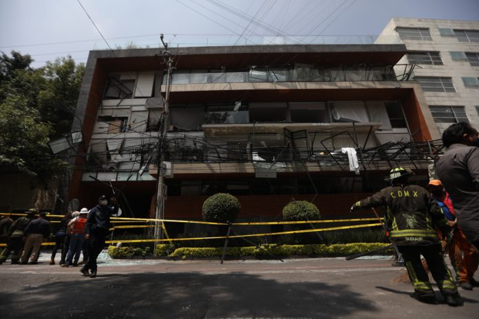 Una explosión en un edificio de la Ciudad de México deja al menos 22 heridos