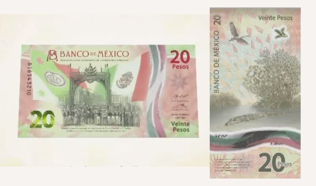 Banco de México lanza billete de 20 pesos conmemorativo de la Independencia