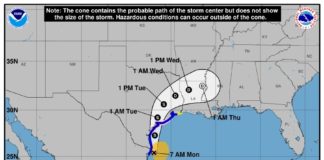 Nicholas, que puede ser huracán, se acerca a Texas y el noroeste de México
