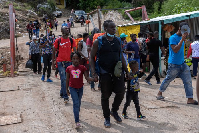 Migrantes haitianos