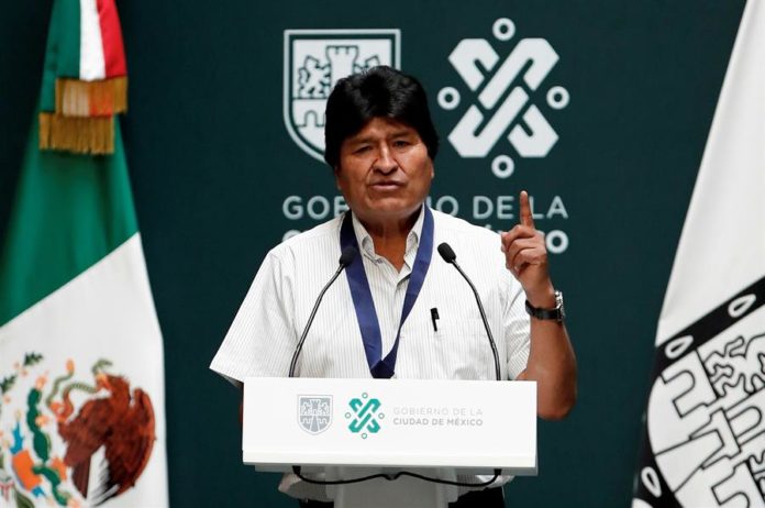 Evo Morales agradece a México por 