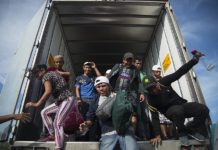 Autoridades detienen a casi 200 migrantes en el centro de México