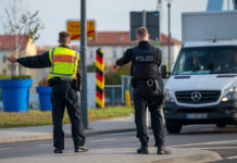 Control policial en frontera germano-polaca