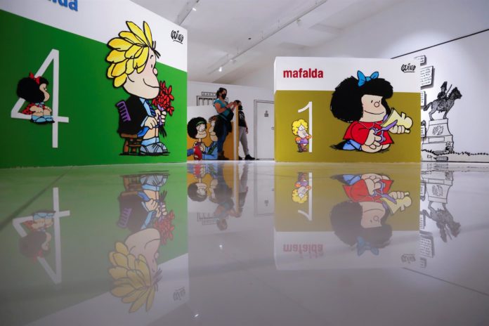 El mundo de Mafalda llega a México con una exposición interactiva
