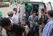 Migrantes detenidos Veracruz
