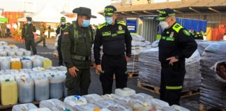 Incautadas en Colombia 3.5 toneladas de cocaína destinadas a España y México