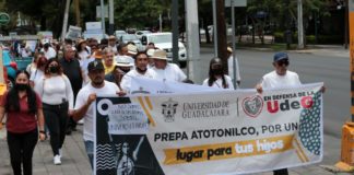 marcha UdeG Atotonilco