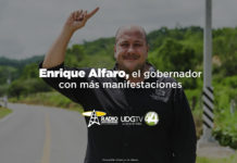 manifestaciones contra Enrique Alfaro